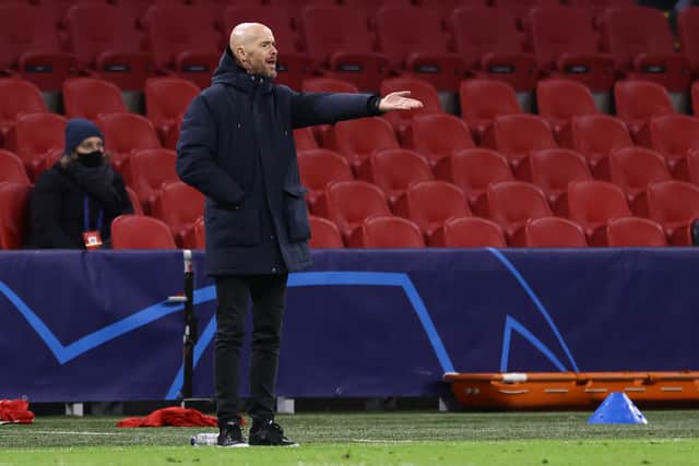 Erik ten Hag has been consistently linked with the manager’s role. Credit: Getty.