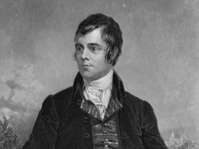 Robert Burns is considered to be Scotland’s national poet (image: Getty Images)