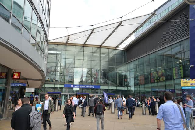 Manchester Piccadilly station Credit: Shutterstock