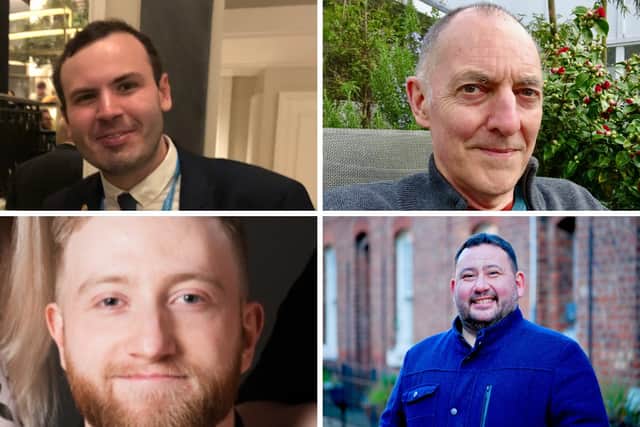 Candidates in the Ancoats and Beswick by-election on February 3, 2021. Credit: LDRS.