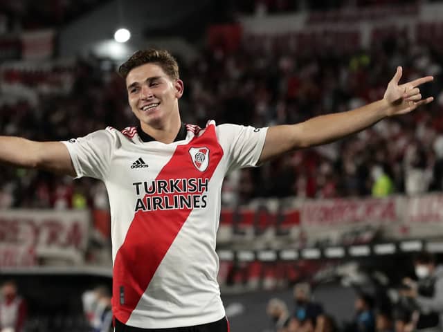 Alvarez scored 24 goals in all competitions for River Plate last season. Credit: Getty.