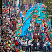 The 10th Manchester Day parade Credit: Mark Waugh