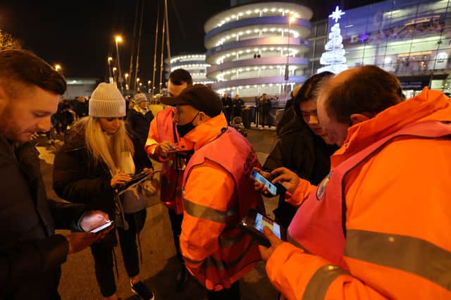 This will be a thing of the past outside Premier League grounds. Credit: Getty.