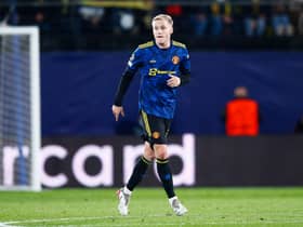Donny van de Beek has been linked with a loan move to Crystal Palace. Credit: Getty.