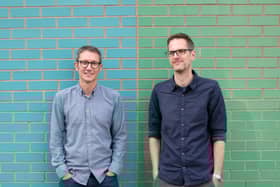 Gary Bury and Matt Roberts, the duo behind successful Manchester business Timetastic