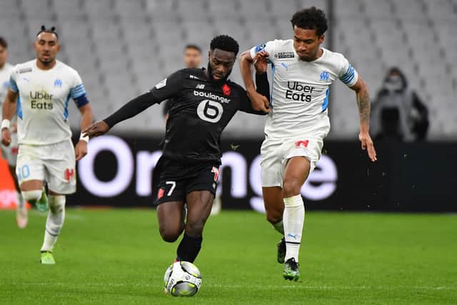 Kamara’s contract at Marseille expires this summer. Credit Getty.