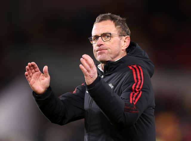 Ralf Rangnick  Credit: Getty.