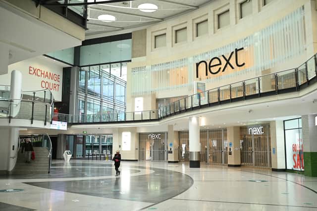 Next in the Arndale centre, pictured previously Credit: AFP via Getty