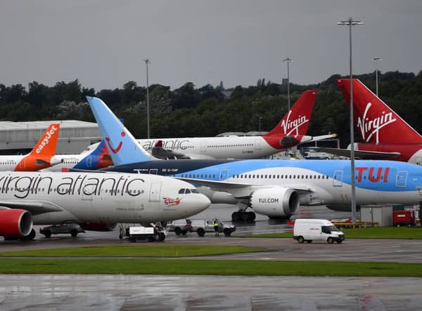 A general view of Manchester Airport Credit:  AFP via Getty Images