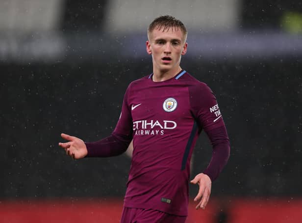 <p>Manchester City’s Matt Smith is ‘set’ for a move to MK Dons. Credit: James Williamson - AMA/Getty Images</p>