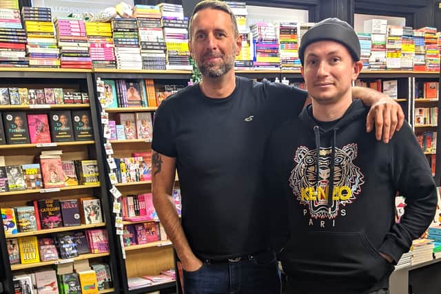 Jason Guy and Ian Welham, the entrepreneurs behind Festival Glitter and Gay Pride Shop UK