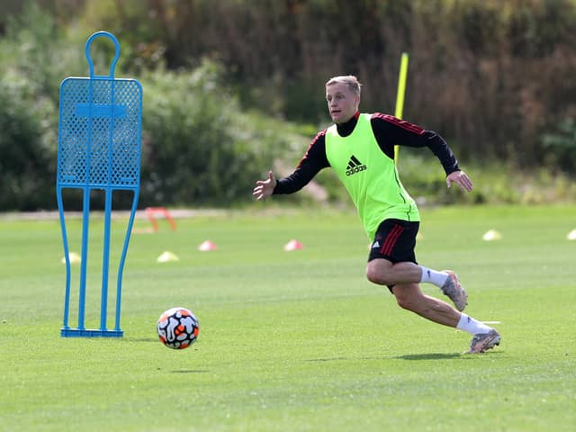Donny van de Beek is looking forward to working with Frank Lampard at Everton. Credit: Getty.