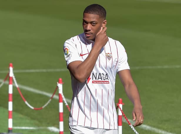 <p>Anthony Martial joined Sevilla. Credit: Getty.</p>