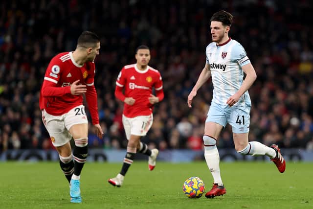 Declan Rice has been suggested as a long-term target. Credit: Getty.