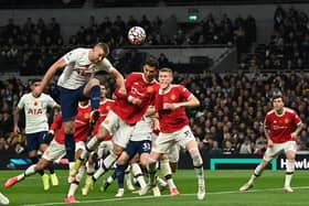Tottenham could represent United’s biggest top-four rival. Credit: Getty.