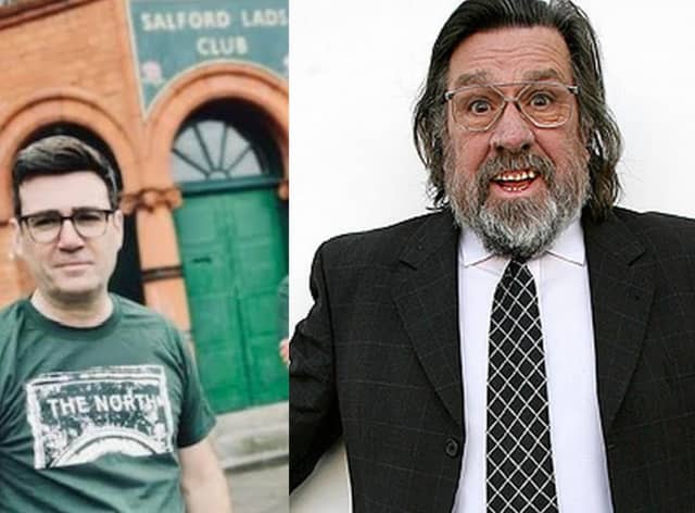 Greater Manchester Mayor Andy Burnham will interview Ricky Tomlinson on stage at Salford Lads Club