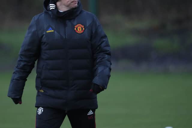 Manager Marc Skinner of Manchester United Women Credit: Getty