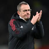 Ralf Rangnick is in charge of United on an interim basis until the summer. Credit: Getty.