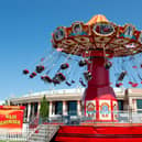 The Wave Swinger at the Trafford Centre’s outdoor fairground