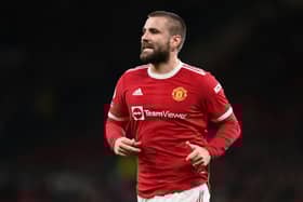 Luke Shaw started at left-back for United against Leeds in their previous meeting. Credit: Getty. 