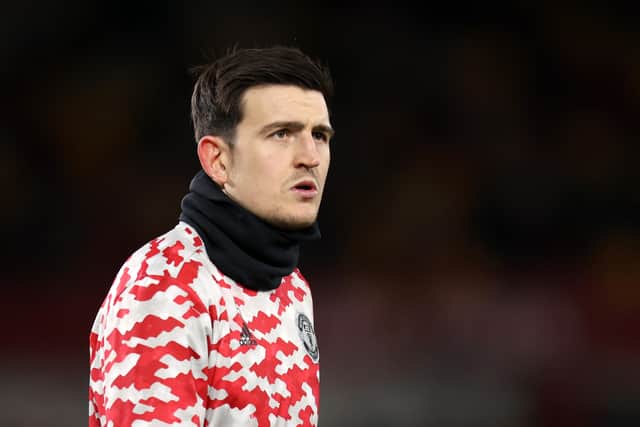Harry Maguire has been criticised by fans and pundits for his recent performances. Credit: Getty. 