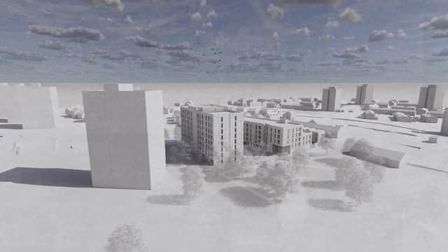 View From North West of the Rodney Street scheme by This City. Credit: Manchester City Council