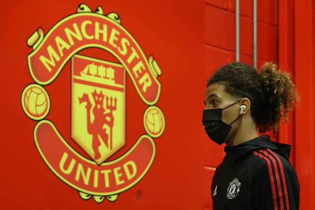 Hannibal is on the bench for United. Credit: Getty.