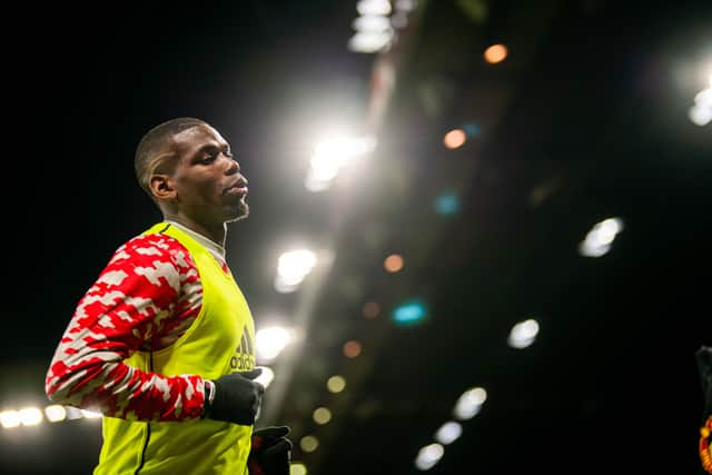 Paul Pogba returned to the United for the first time since November. Credit: Getty.