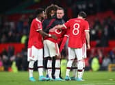Anthony Elanga’s missed penalty cost United. Credit: Getty.