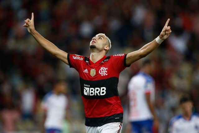 Andreas Pereira scored five goals in 24 appearances for Flamengo last season. Credit: Getty. 