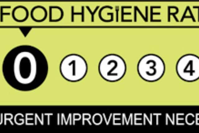Sangam in Portland Street was given a zero star rating in a food hygiene inspection in January 2022