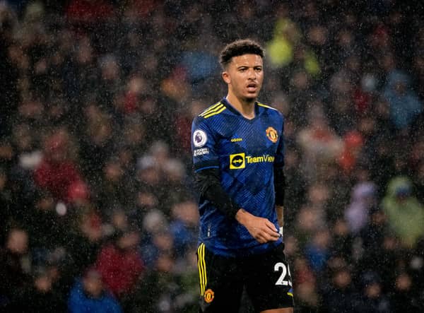 Manchester United failed to take three points from Turf Moor. Credit: Getty.