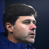 Pochettino, who is currently in charge at PSG, is favourite to take the helm at Old Trafford this summer. Credit: Getty. 