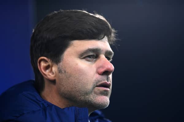 Pochettino, who is currently in charge at PSG, is favourite to take the helm at Old Trafford this summer. Credit: Getty. 