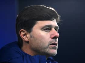 Pochettino, who is currently in charge at PSG, is favourite to take the helm at Old Trafford this summer. Credit: Getty. 