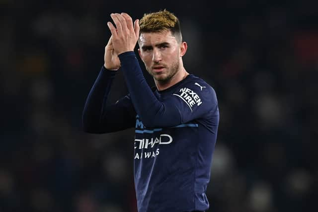 Laporte looks set to start at left-back for Manchester City.