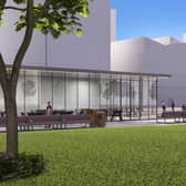 Plans to redevelop Piccadilly Gardens in Manchester. Credit: LGIMRA