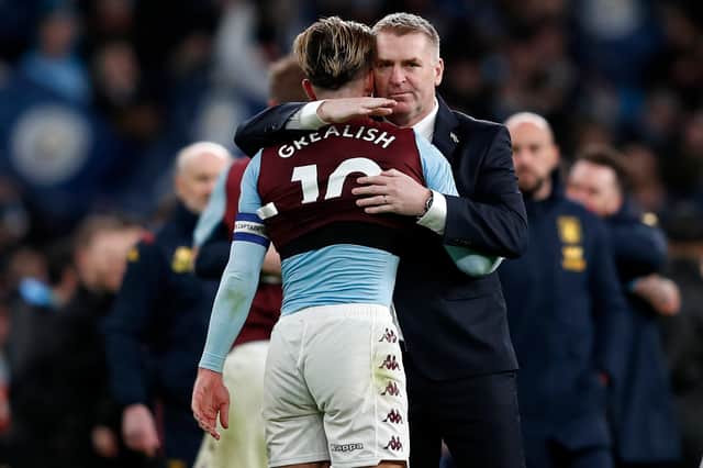 Smith and Grealish led Villa back to the Premier League during their time together. Credit: Getty.
