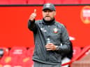 Ralph Hasenhuttl has warned Manchester United not to underestimate Southampton. Credit: Getty.