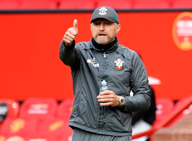 <p>Ralph Hasenhuttl has warned Manchester United not to underestimate Southampton. Credit: Getty.</p>