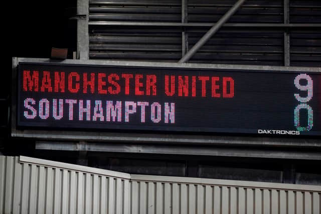 A scoreline neither team will forget. Credit: Getty.