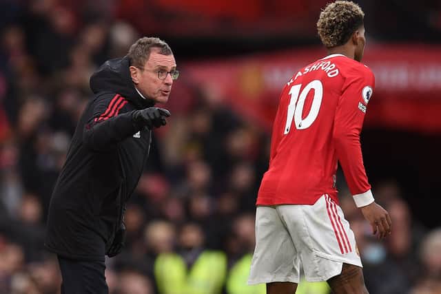 Rangnick does not feel his instructions are too complicated or detailed. Credit: Getty.