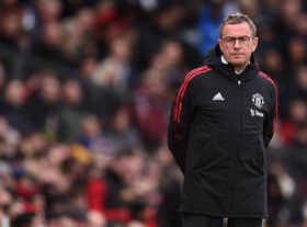 Ralf Rangnick says his half-time team talks are no longer than other teams’. Credit: Getty.