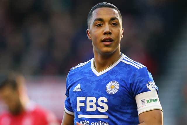 Leicester midfielder Youri Tielemans. Picture: Alex Livesey/Getty Images