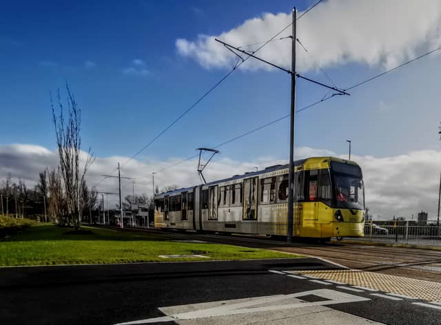Trams have been affected today Credit: Metrolink Manchester
