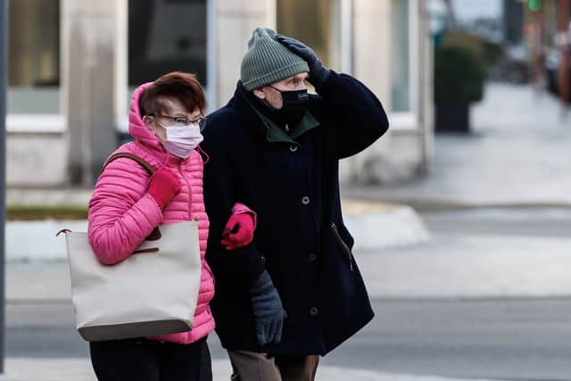 Hold on to your hats: Storms Dudley and Eunice will bring strong winds Credit: Getty