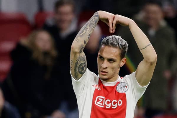 Ajax winger Antony has been linked with Manchester United 