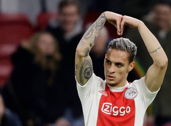 Ajax winger Antony has been linked with Manchester United 