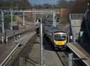 Some services to Manchester Airport have been affected by Storm Dudley Credit: Getty
