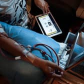 A kidney patient using a dialysis machine. Photo: Oscar del Pozo/AFP via Getty Images